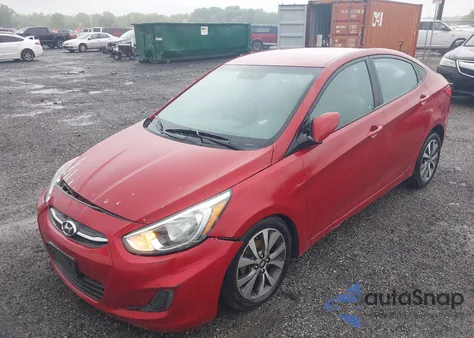 2017 Hyundai Accent Value Edition z USA, uszkodzony, nr VIN KMHCT4AE2HU373711
